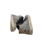 Ghete copii Superfit, 28, piele intoarsa, GoreTex, gri - imagine 4