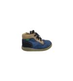 Adidasi copii Kickers, 23, piele, albastru