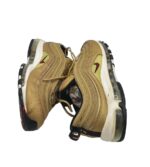 Adidasi barbati Nike, 44, imitatie de piele, material textil, bej - imagine 4