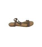 Sandale dama M&S, 39, imitatie de piele, bej