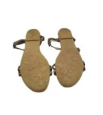 Sandale dama M&S, 39, imitatie de piele, bej - imagine 5