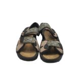 Sandale dama Bpc, 39, material textil, gri bej - imagine 3