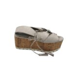 Sandale dama Papaya, 39, material textil, gri