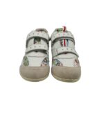 Adidasi dama Dkm, 41, piele intoarsa, material textil, piele, alb - imagine 3