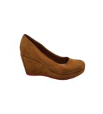 Pantofi dama S'Oliver, 41, material textil, maro