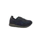 Adidasi dama Tamaris, 38, imitatie de piele, material textil, negru albastru