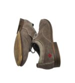 Pantofi barbati Rieker, 43, piele intoarsa, gri - imagine 4