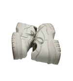 Adidasi dama Dockers, 39, imitatie de piele, alb - imagine 4