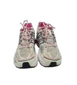 Adidasi dama Adidas, 40, material textil, alb gri - imagine 3