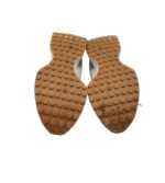 Adidasi dama  37, imitatie de piele, material textil, alb gri - imagine 5