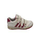Adidasi copii Adidas, 36, imitatie de piele, alb roz