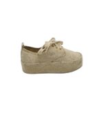 Espadrile dama Naf Naf, 37, material textil, crem