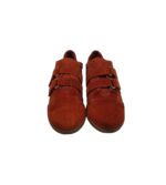 Adidasi dama Zara 38, piele intoarsa, rosu - imagine 3