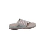 Saboti dama K-Swiss, 38, imitatie de piele, material textil, alb roz