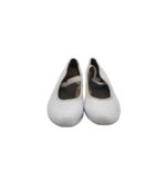 Balerini dama Geox, 38, imitatie de piele, alb - imagine 3