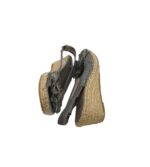 Sandale dama Clarks, 37, material textil, gri - imagine 4