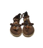 Sandale dama Dockers, 37, material textil, maro - imagine 3