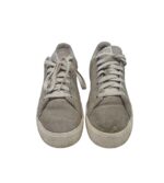 Adidasi barbati Adidas, 42, piele intoarsa, gri - imagine 3