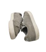Adidasi barbati Adidas, 42, piele intoarsa, gri - imagine 4