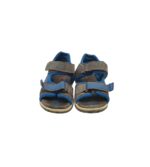 Sandale copii Superfit, 29, piele intoarsa, material textil, gri albastru - imagine 3