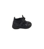 Pantofi copii, 26, imitatie de piele, material textil, negru