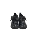 Pantofi copii, 26, imitatie de piele, material textil, negru - imagine 3