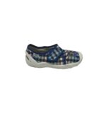 Incaltaminte de interior copii Ars, 31, material textil, gri albastru