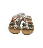 Sandale dama Atmosphere, 39, imitatie de piele, alb - imagine 3