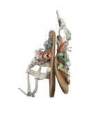Sandale dama Atmosphere, 39, imitatie de piele, alb - imagine 4