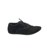 Pantofi barbati Bianco, 43, piele intoarsa, negru