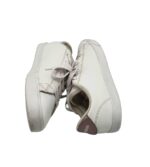 Tenisi dama Adidas, 39, imitatie de piele, alb - imagine 4