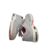 Adidasi dama Fashion 39 , material textil, gri - imagine 4