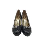 Pantofi dama Gemeini  37,  imitatie de piele, negru - imagine 3