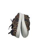 Tenisi dama 36, material textil, maro negru - imagine 4
