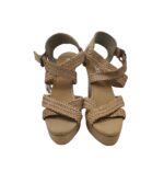 Sandale dama Mango, 40, piele, bej - imagine 3