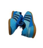 Adidasi barbati Adidas, 43, imitatie de piele, albastru - imagine 4