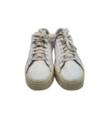 Adidasi dama Puma, 39, imitatie de piele, alb - imagine 3