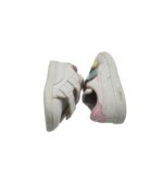 Adidasi copii Puma, 22, imitatie de piele, alb - imagine 4