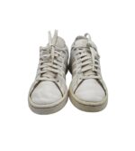Adidasi dama Adidas, 38, imitatie de piele, alb - imagine 3