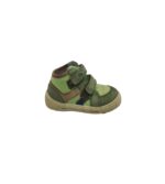 Tenisi copii Pio, 23, piele intoarsa, material textil, verde