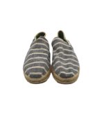 Espadrile dama Toms, 38, material textil, gri - imagine 3
