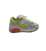 Adidasi dama Nike, 37, imitatie de piele, material textil, alb gri