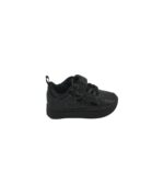 Adidasi copii 25, imitatie de piele, negru