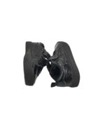 Adidasi copii 25, imitatie de piele, negru - imagine 4