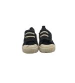 Tenisi copii 28, material textil, negru - imagine 3