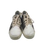 Tenisi barbati K-Swiss, 41, material textil, piele, alb gri - imagine 3