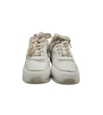 Adidasi dama Atletic, 38, imitatie de piele, alb - imagine 3