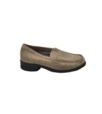 Mocasini dama 39.5, piele intoarsa, bej