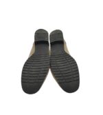 Mocasini dama 39.5, piele intoarsa, bej - imagine 5