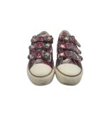 Tenisi copii Warrior, 38, material textil, gri visiniu - imagine 3